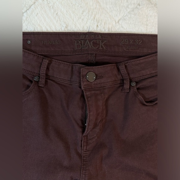 Buckle Black men’s 29x32 fit No54 Brown skinny jeans - Picture 5 of 7